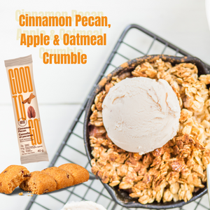 Cinnamon Pecan, Apple & Oatmeal Crumble